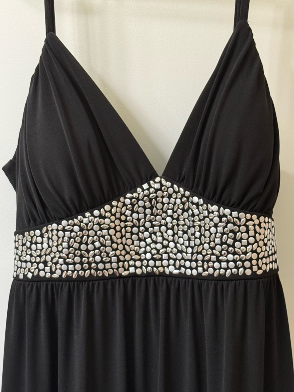 I.N. Studio Black Cocktail dress  Detail. Size 12